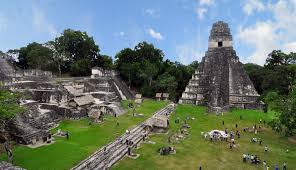 Starodávné město Tikal, Guatemala
