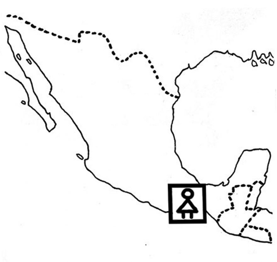 Oblast, kde žijí Zapotékové, Mexiko