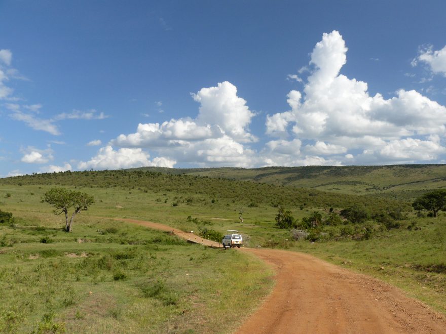 Krajina v Masai Mara, Keňa