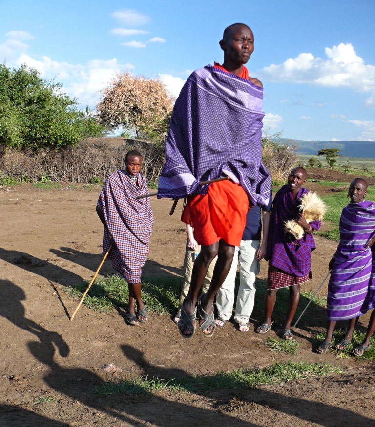 Tanec masajů, Keňa