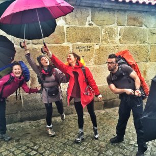 Bez deštníku ani ránu, Camino Portugues
