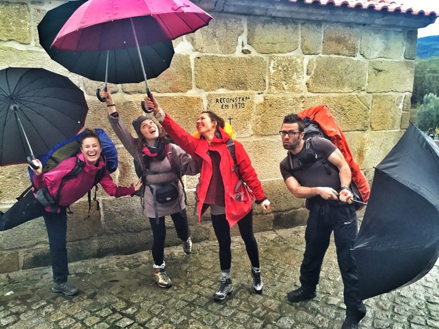 Bez deštníku ani ránu, Camino Portugues