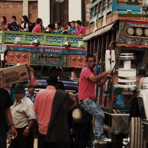 Z Yarumalu do Ochali jezdí Escalera jen dvakrát za den. Kolumbie