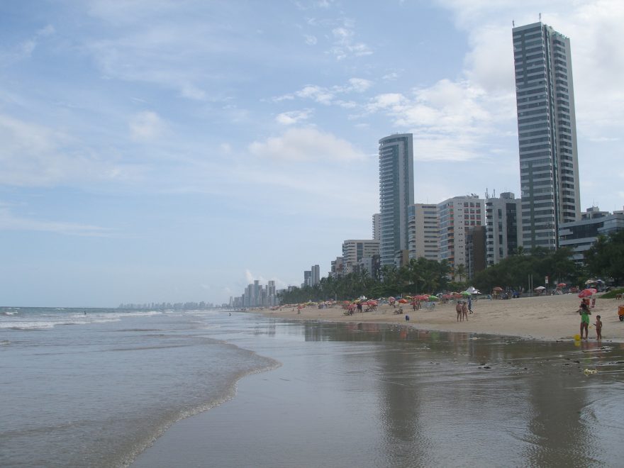 Pláž Boa Viagem, Recife, Brazílie