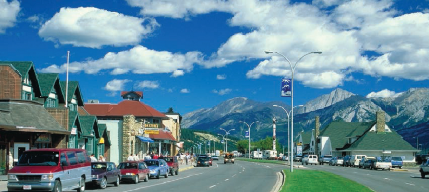 Takhle to vypadá v Jasperu, Jasper, Kanada