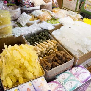 Na trhu v Hamadanu, Írán