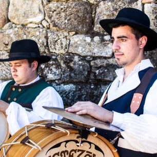 Každá španělská oslava je spjata se spoustou hudby, Sabucedo, Španělsko