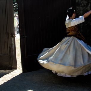 Španělské oslavy, to je spousta tance a zpěvu, Sabucedo, Španělsko