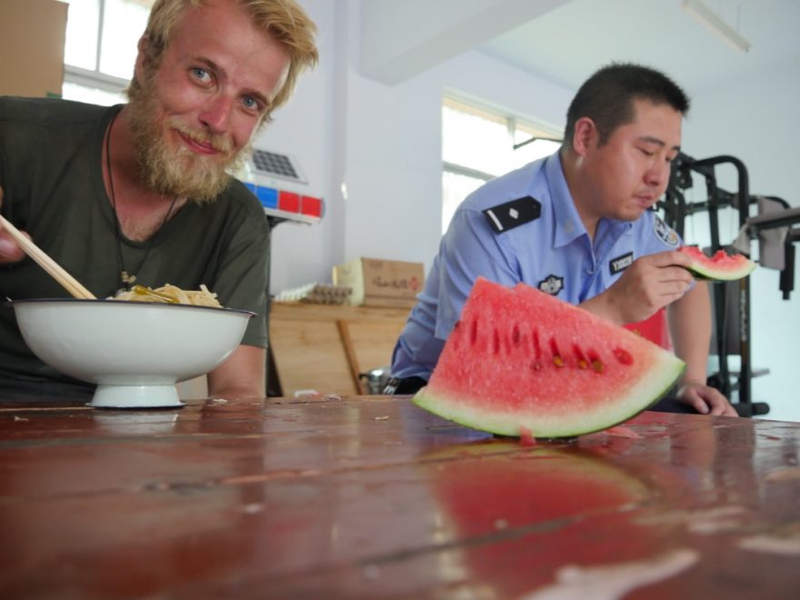 Číňané jsou velmi pohostinní, Čína