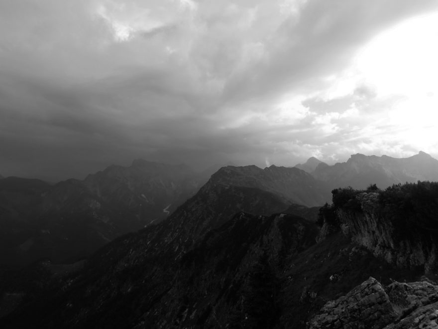Kolem Bad Ischlu je jeden z největších srážkových úhrnů v Rakousko. A bouřky tady bývají opravdu velmi slušné! Rakousko