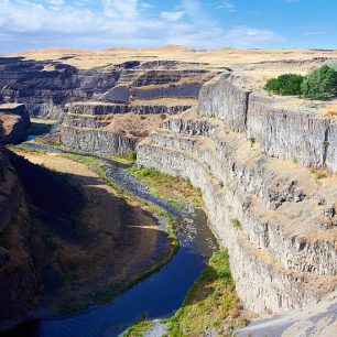 Kaňon řeky Palouse, USA