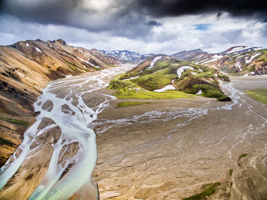 Typická islandská krajina
