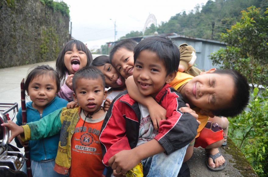 Děti cestou do Batadu, Filipíny