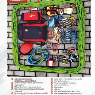 Věnujeme se vybavení - v každém čísle najdete nezávislé recenze novinek, praktické rady pro výběr i údržbu vybavení.