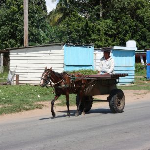 Povoz na ulici, Kuba