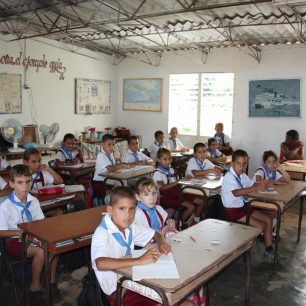 Děti ve škole, Kuba