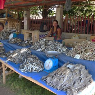 Středeční trhy v Malatapay, Filipíny