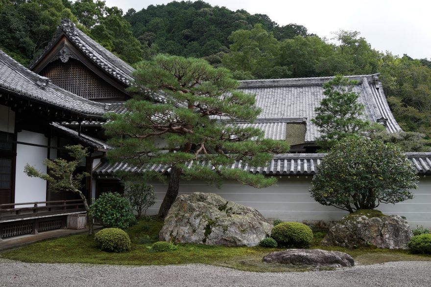 Zenové zahrady jsou ideálním místem k odpočinku, Japonsko