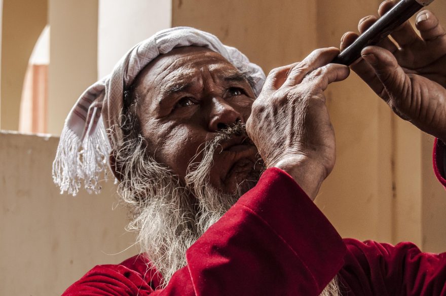 Muž z komunity Chám