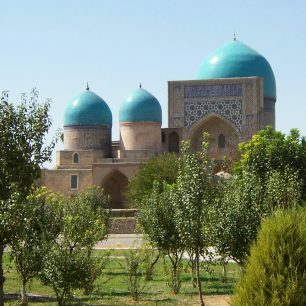 Typické modré mešity