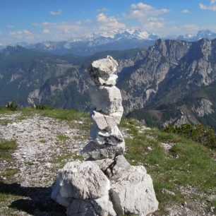Vrchol Rinnkogelu 1.823 m, Rakousko