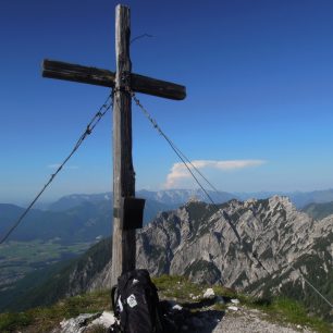 Vrchol Rinnkogelu 1.823 m, Rakousko