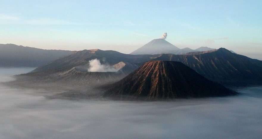 Sopka Bromo, Jáva, Indonésie
