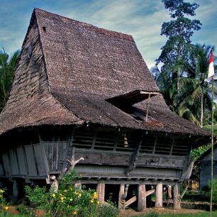 Tradiční sumaterské stavby, Sumatra, Indonésie