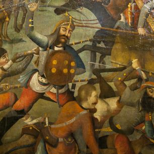 Malby zdobí řady stěn i stropů paláců Golestánu i výstavních síní panských sídel Isfahánu. Írán