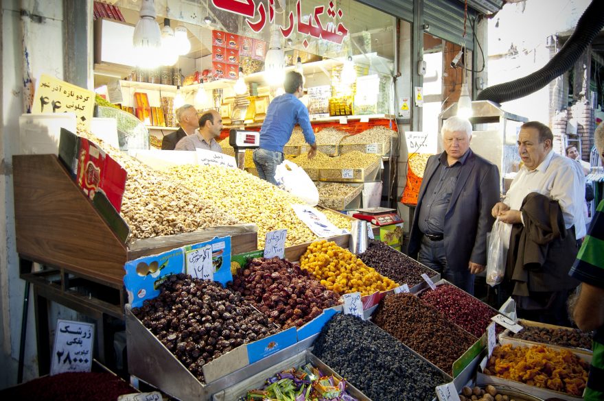 Ochutnejte místní dobroty a sušené ovoce, Írán