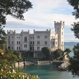 Zámek Castello di Miramare, Terst, Itálie