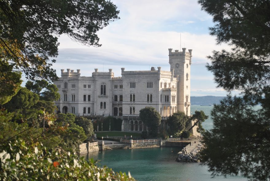 Zámek Castello di Miramare, Terst, Itálie