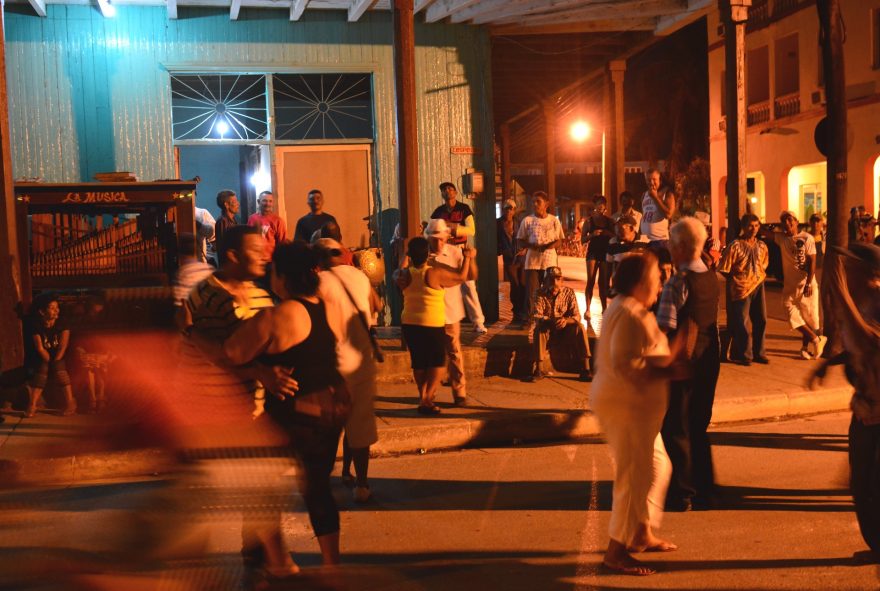 Pouliční oslava, Kuba