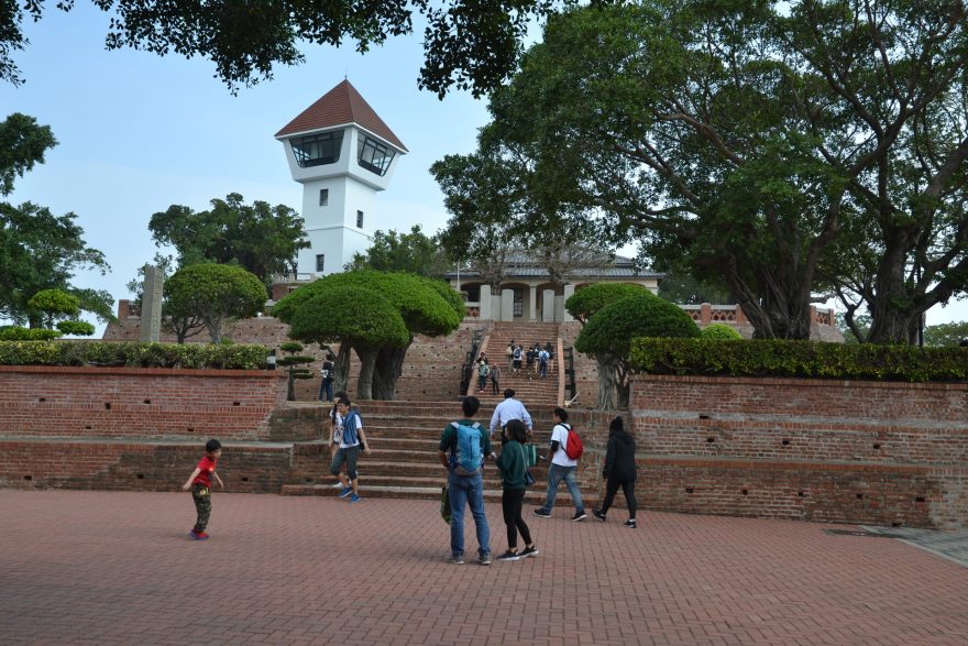 Pevnost v Anpingu je památkou na novodobé osidlování ostrova, Tainan, Taiwan.