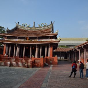 Svatyně Konfuciova chrámu, Tainan, Taiwan.