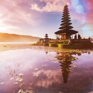 Pura Ulun Danu temple, Bali, Indonésie