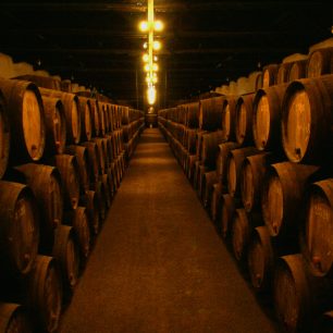 Vinné sklepy, kde dozrává portské víno