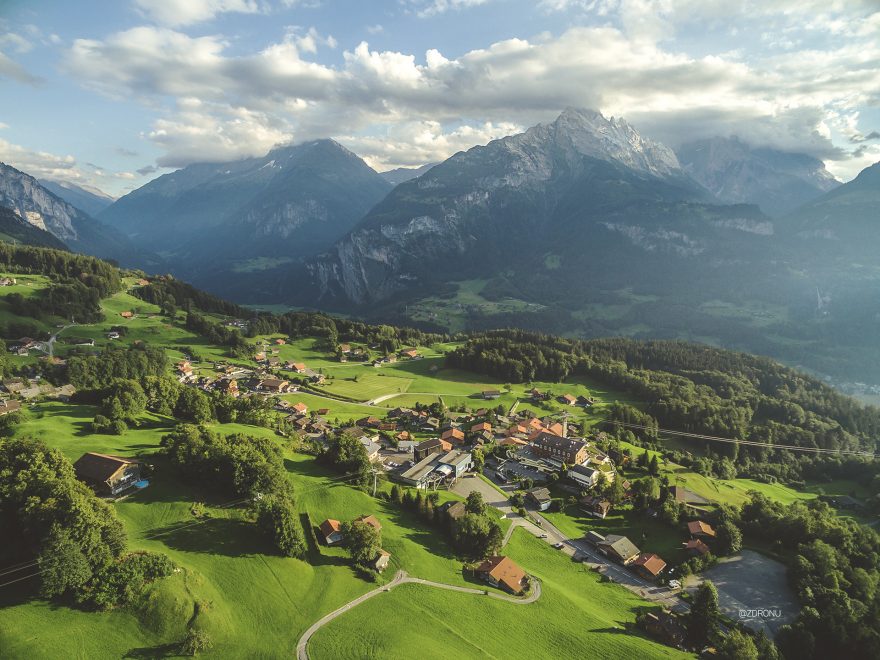 Okolí lokality Halsiberg, Švýcarsko