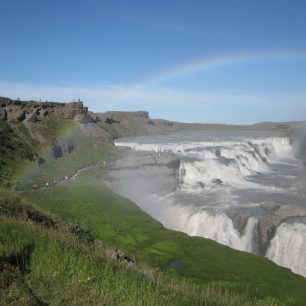 Vodopád Gullfoss, Island