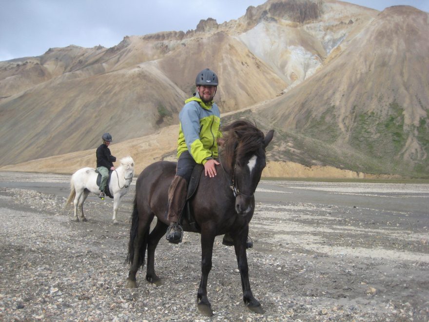 Krotíme koně v Landmannalaugaru, Island