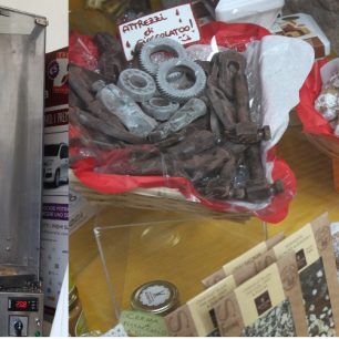 Je libo čokoládový kebab? Perugia, Itálie