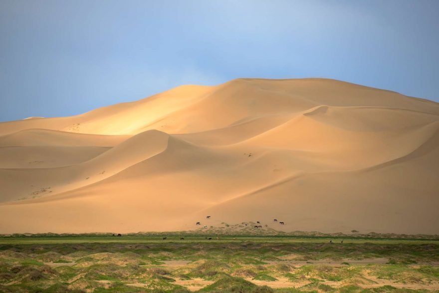 Písečné duny, Mongolsko