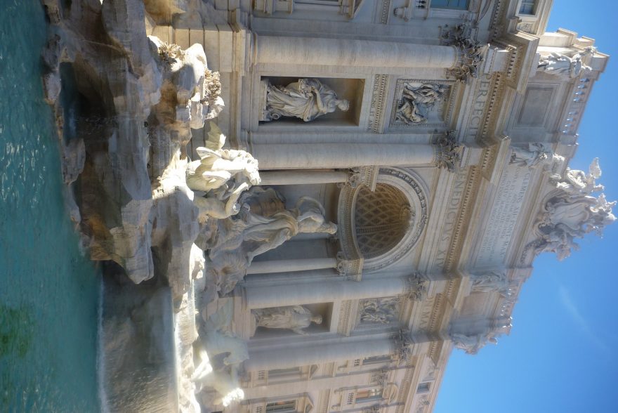Fontana di Trevi, Řím, Itálie