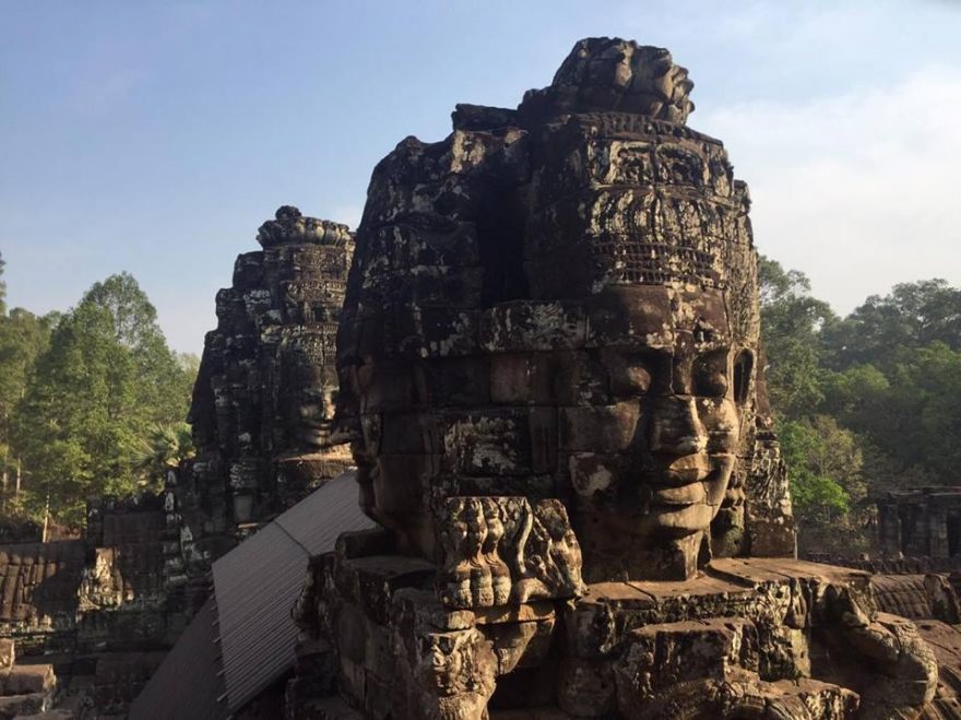 Chrám Bayon, Siam Reap, Kambodža