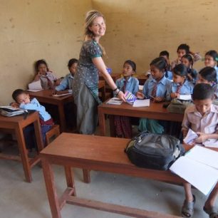 Výuka angličtiny v Nepálu