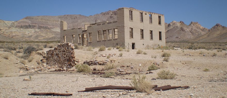 Rhyolite: Památník zlaté horečky