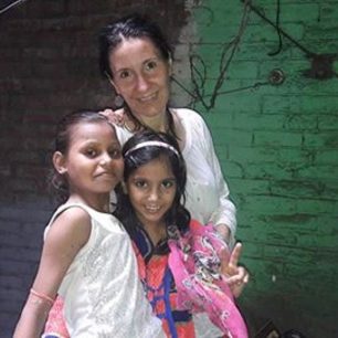 Holčičky u nás ve škole, Váránasí, Indie