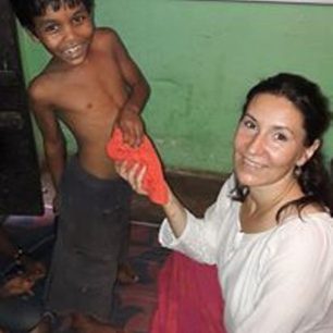 S dětmi si i hrajeme, Váránasí, Indie