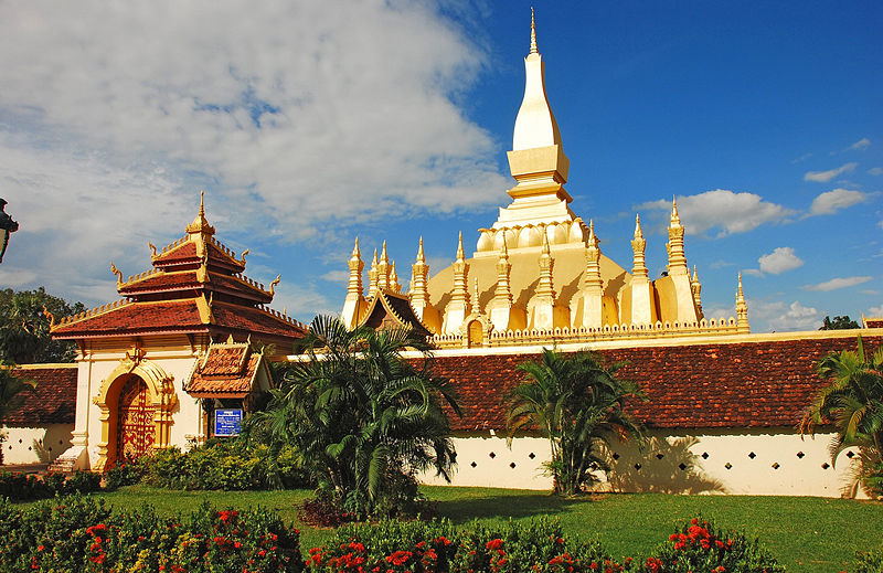 Hlavní město Vientiane, Laos