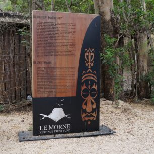 U vstupu na Le Morne Brabant, Mauricius